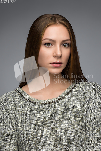 Image of Portrait of a young woman