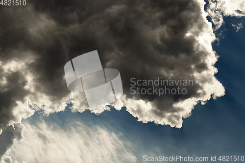 Image of Cloudy sky, close-up