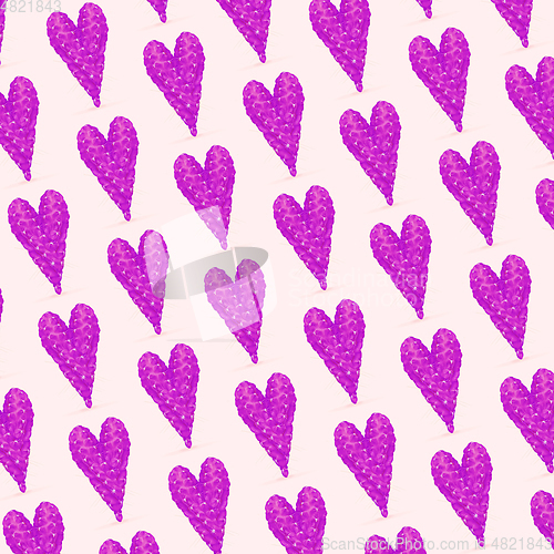 Image of Card for Saint Valentine\'s Day. Modern design, pattern, background or wallpaper