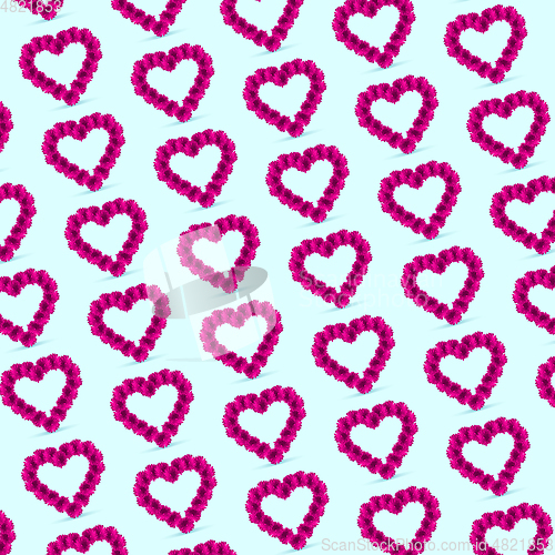 Image of Card for Saint Valentine\'s Day. Modern design, pattern, background or wallpaper