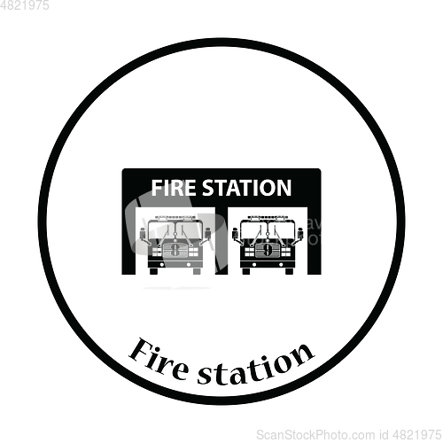 Image of Fire station icon