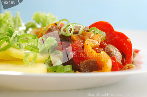 Image of Soya with potatoes