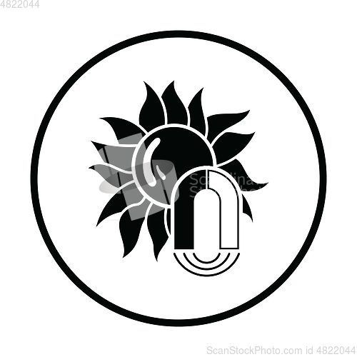Image of Magnetic storm icon