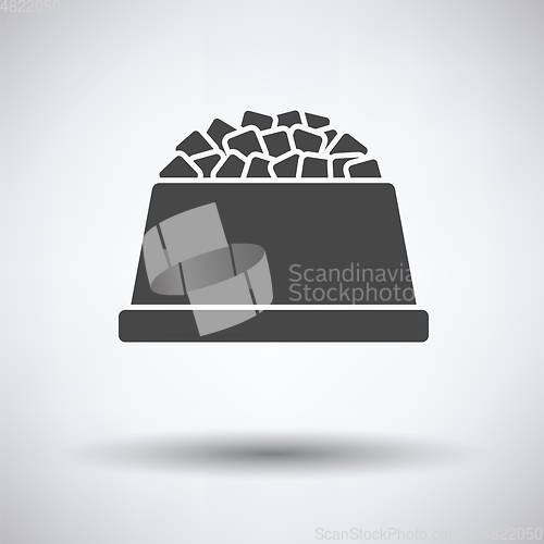 Image of Dog food bowl icon