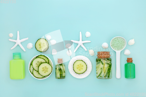 Image of Cucumber Skin Health Care for Healing Beauty Treatment