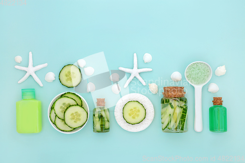 Image of Cucumber Skin Health Care for Healing Beauty Treatment