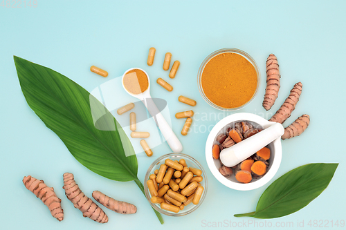 Image of Turmeric Health Food and Herbal Medicine 