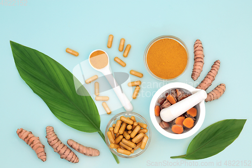 Image of Turmeric Health Food and Herbal Medicine 