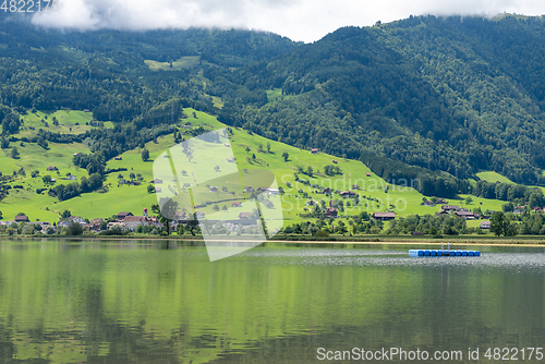 Image of A calm place to rest and relax in Lake Lauerz