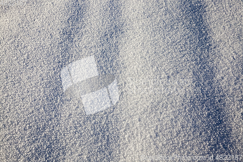 Image of Snow drifts in winter