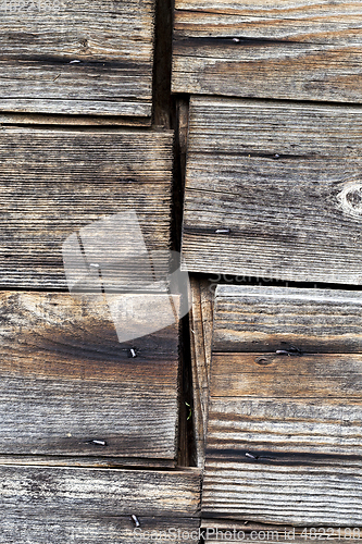 Image of crumbling wooden surface