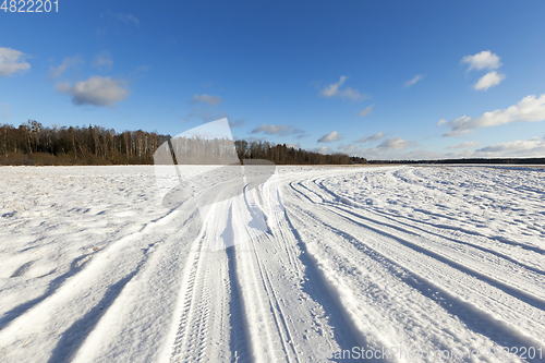 Image of Road in the winter season