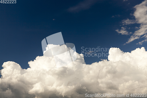 Image of Blue sky and clouds