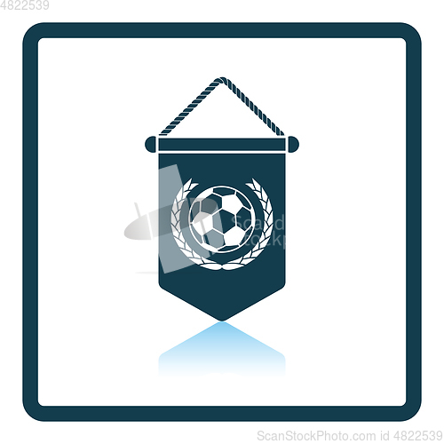 Image of Football pennant icon