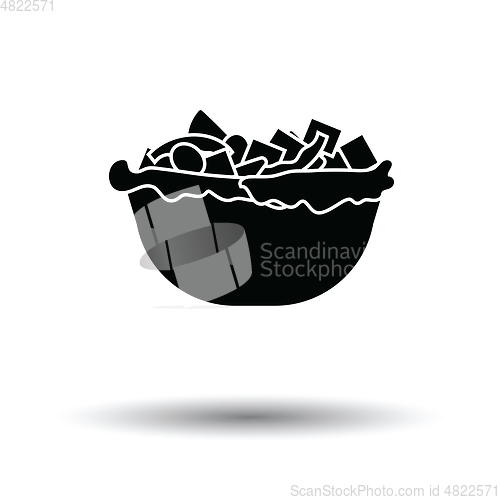 Image of Salad in plate icon