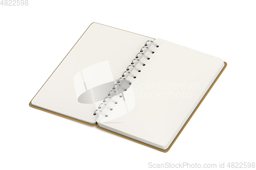 Image of Blank spiral notebook