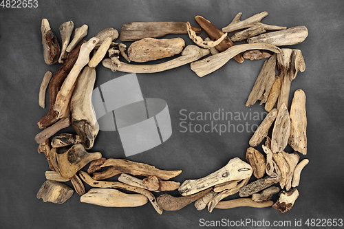 Image of Natural Rectangular Driftwood Frame