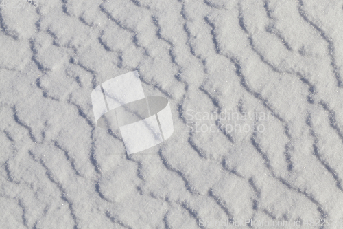 Image of Surface snowdrifts, winter