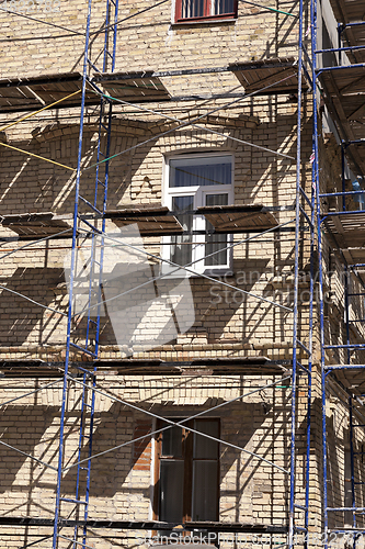 Image of Scaffold in the building