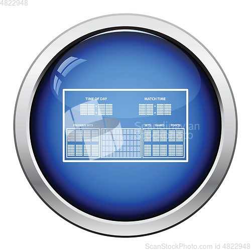Image of Tennis scoreboard icon