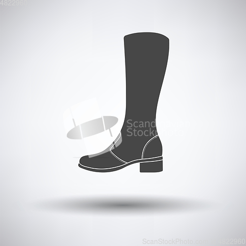 Image of Autumn woman boot icon