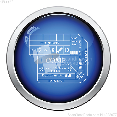 Image of Craps table icon