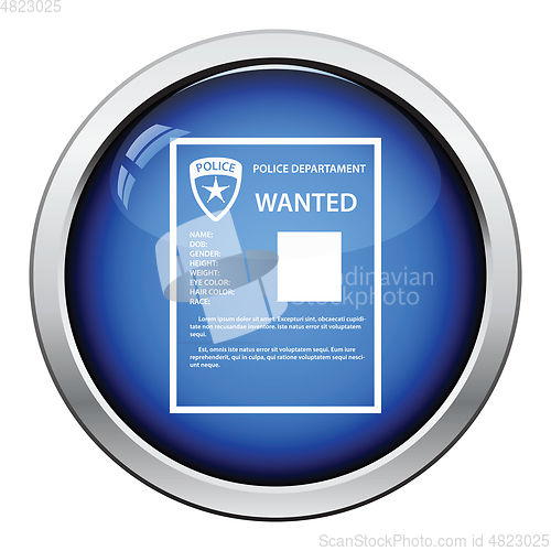 Image of Wanted poster icon