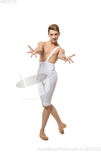 Image of handsome ballet artist