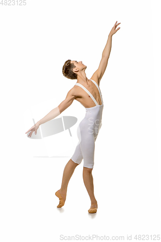 Image of handsome ballet artist