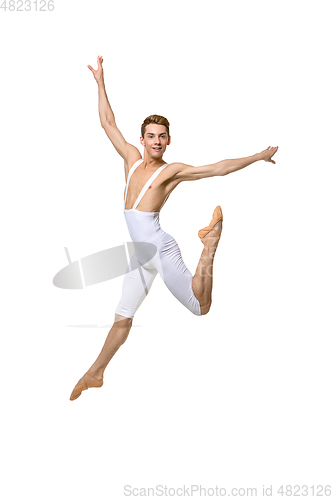 Image of handsome ballet artist