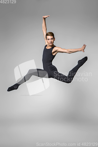 Image of handsome ballet artist