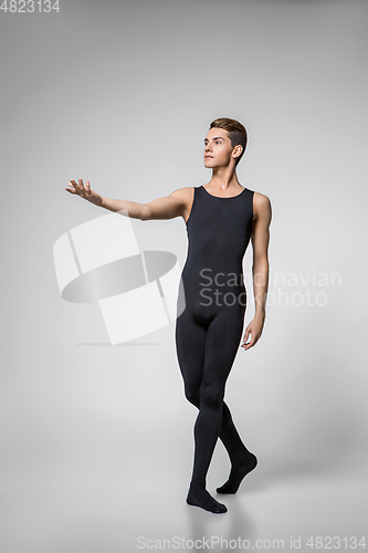 Image of handsome ballet artist