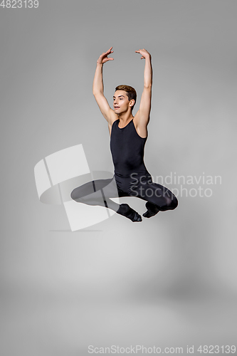 Image of handsome ballet artist