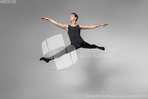 Image of handsome ballet artist