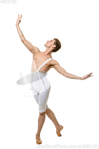 Image of handsome ballet artist
