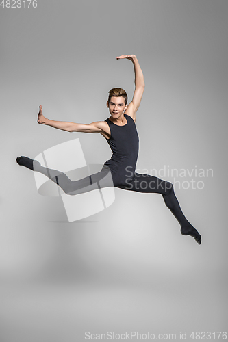 Image of handsome ballet artist