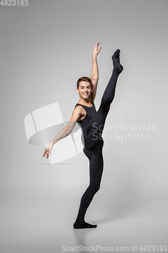 Image of handsome ballet artist