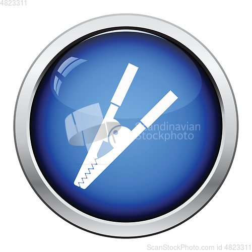 Image of Crocodile clip icon
