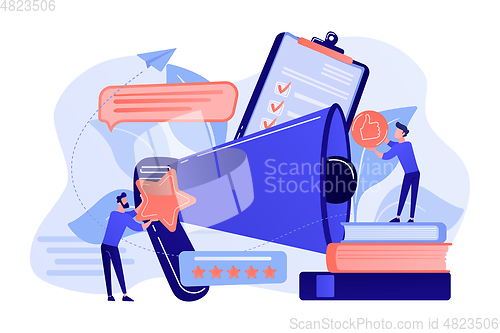 Image of Top-ranking concept vector illustration