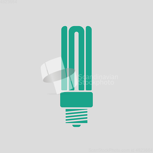 Image of Energy saving light bulb icon