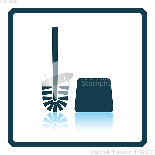 Image of Toilet brush icon