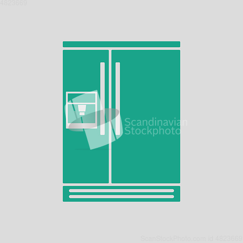 Image of Wide refrigerator icon