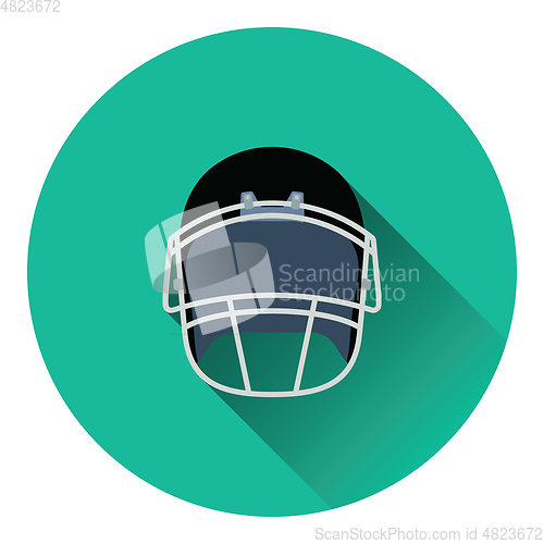 Image of American football helmet icon