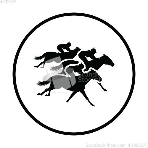 Image of Horse ride icon