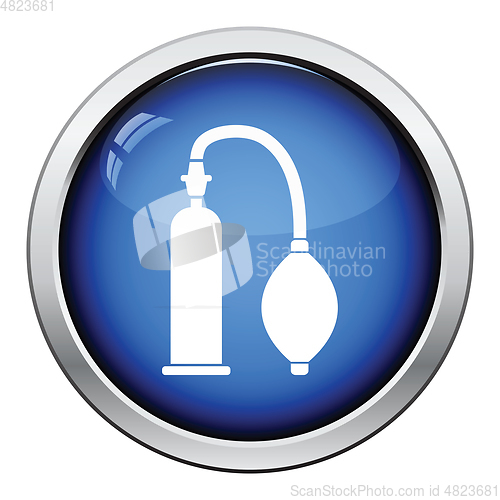 Image of Vacuum penis machine icon