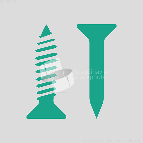 Image of Icon of screw and nail