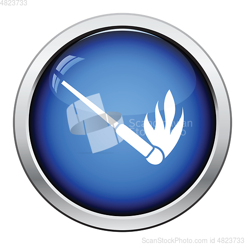 Image of Burning matchstik icon