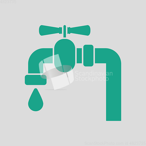 Image of Icon of  pipe with valve
