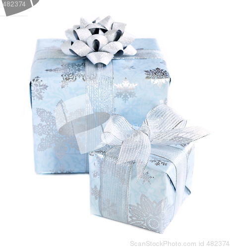 Image of Christmas gift boxes