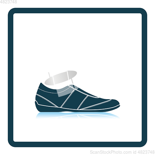 Image of Man casual shoe icon